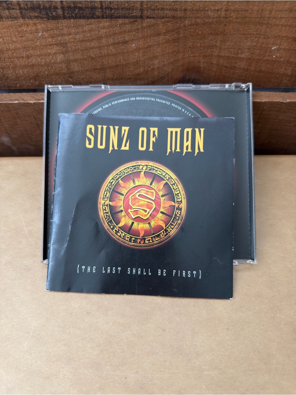 Sunz of Man {The Last Shall Be First} CD 1998 -CASE BROKEN-